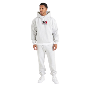 Sudadera con Capucha Gris Jaspeado para Hombre, Sudadera con Capucha de Manga Larga, Informal, para Invierno, Estilo Urbano - Product Image 4