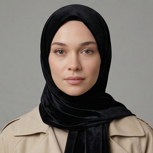 Hiyab Musulmán Largo, Sencillo, Informal, Ropa Tradicional Islámica para Mujer, Talla Adulto, Suave, Transpirable, de Primera Calidad, Moda en Prendas para la Cabeza - Product Image 5