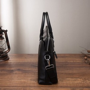 Maletín de Cuero Genuino Crazy Horse de Grano Completo, Resistente, para Portátil de Negocios, para Hombre, 15 Pulgadas, Protector, Ligero, para Uso en Oficina - Product Image 4