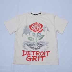 Fabricantes de Ropa OEM/ODM, Camisetas Extra Grandes de Alta Calidad para Hombre, Camisetas Personalizadas con Serigrafía de Primera Calidad - Product Image 1