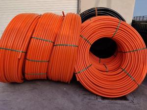 Dhananjay Polymers Elite MDPE Conduit Eco Friendly Heat Resistant Anti-UV <b>Plastic</b> <b>Tubes</b> 40mm OD X 500m Length Seamless Fluid - Product Image 2