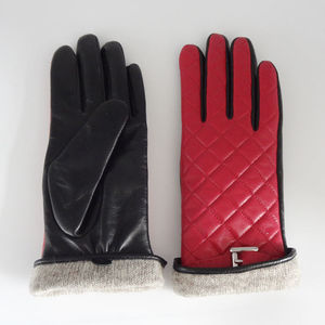Gants d'hiver personnalisés pour hommes et femmes, gants en cuir, mitaines avec sangle de poignet, sports de plein air, sécurité, football, ski - Product Image 5