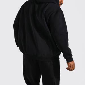 Sweat à capuche personnalisé avec logo en impression 3D en relief, tissu épais de 500 g/m², molleton de coton français - Product Image 2