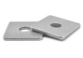 Rondelle carrée plate en acier robuste pour machines de construction et applications structurelles - Product Image 5