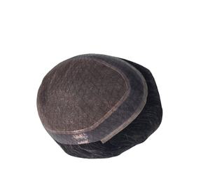 Prothèse capillaire pour homme en cheveux humains Remy, modèle australien, avec système de prothèse capillaire - Product Image 1