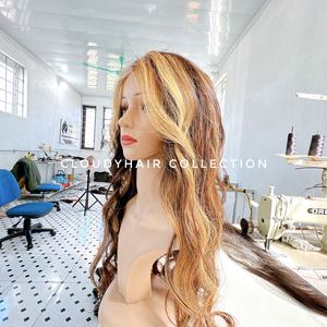 100% วิกผมมนุษย์วิกผมสีเปียโนสวิสลูกไม้ขนาด8-30นิ้ววิกผมตรงติดโครงลึกสีเปียโน HD - Product Image 5