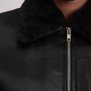 Chaqueta de Satén para Hombre de Alta Calidad, Diseño Personalizado, Venta al Por Mayor, Chaquetas de Invierno Hechas con el Mejor Material - Product Image 6