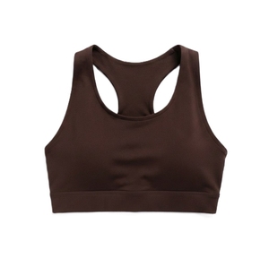 Women Plus Size High <b>Support</b> Seamless Sports Bra Solid Color Workout <b>Crop</b> <b>Top</b> Breathable Quick Dry for Yoga Gym Custom Logo - Product Image 1