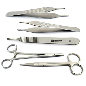 Kit d'entraînement à la débridage des sutures pour étudiants en médecine, ensemble d'instruments chirurgicaux manuels pour usage hospitalier - Product Image 1