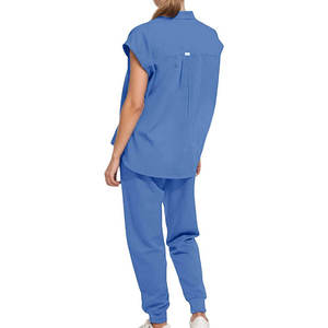 Uniforme de Trabajo para Personal Clínico, Tela Cómoda, Ropa de Trabajo Diaria para Enfermería, Ligero, Transpirable y Ajustado - Product Image 2