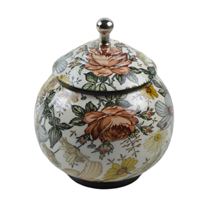 Printed <b>Storage</b> Pots With Lid Best Finishing Kitchenware Pots & <b>Containers</b> Highly Material <b>Kitchen</b> Hotel Restaurant - Product Image 4