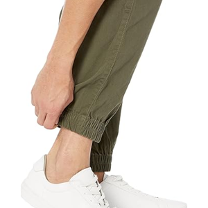 Pantalones deportivos de algodón ajustados para hombre, pantalones deportivos informales transpirables, pantalones deportivos ligeros - Product Image 3