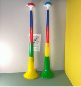 Trombe Vuvuzela Retrattili in Plastica per Tifosi di Calcio, Giocattoli Economici per Eventi Sportivi, Trombe a Cornetta All'ingrosso - Product Image 5