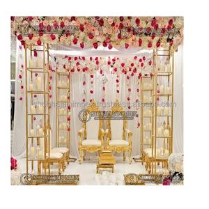 Decoración de Mandap para Bodas de Plástico Reforzado con Fibra, Duradera, para Uso en Interiores/Exteriores, con Embalaje Personalizado - Product Image 1