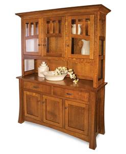 Wood <b>Sideboard</b> Cabinet <b>Sideboard</b> Hutch Wooden Storage Console <b>for</b> Dining Room <b>Kitchen</b> - Product Image 1