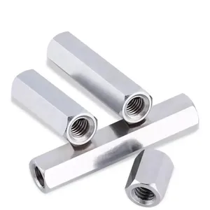 Espaciador Metálico de Alta Resistencia con Rosca Hexagonal Hembra para Aplicaciones Mecánicas, Eléctricas y de Ferretería - Product Image 1