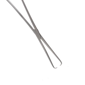 Tenacule utérin de qualité supérieure en acier inoxydable, à pointe unique, pour gynécologie et obstétrique, instruments chirurgicaux médicaux CE ISO 25cm - Product Image 2