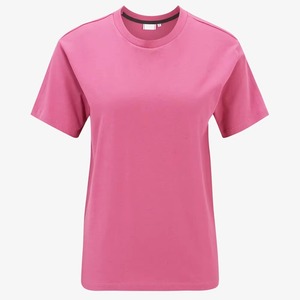 T-shirts d'hiver en coton pour femmes, de haute qualité, avec strass et impression personnalisée, col rond, fabrication OEM, écologiques, séchage rapide, vente en gros - Product Image 6