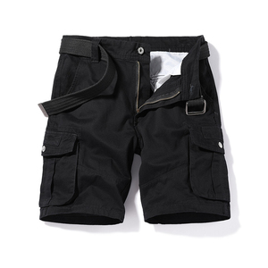 OEM Manufacturer Custom Logo Cotton Heavyweight Vintage Washed Canvas <b>Cargo</b> Jogger <b>Work</b> Baggy Denim Jeans Men's Shorts - Product Image 6