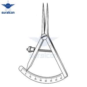 Calibrador Castroviejo-Epker de 9 cm / 3-1/2 Pulgadas, Rango de Medición de 40 mm, Precisión en Acero Inoxidable, para Mediciones Oftálmicas y Quirúrgicas - Product Image 2