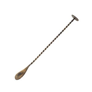 Cuillère à bar en métal professionnelle, ustensile pour mélanger les cocktails, mélangeur de boissons à long manche, outil de barman, accessoires pour bar à domicile - Product Image 1