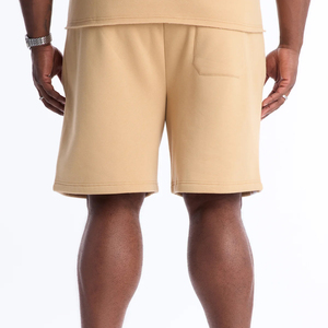 Pantalones Cortos Deportivos de Forro Polar para Hombre, de Secado Rápido, Cintura Media, Ligeros, Transpirables, para Correr, Gimnasio, Casuales, con Bolsillos - Product Image 4