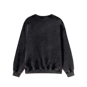 เสื้อสเวตเชิ้ตผู้ชายคุณภาพสูง ผ้าฝ้ายฟลีซ 100% พิมพ์ลายตามสั่ง แฟชั่นสตรีทสไตล์เรียบง่าย สำหรับฤดูใบไม้ผลิ ด้วยวิธีการพิมพ์ดิจิทัล - Product Image 2