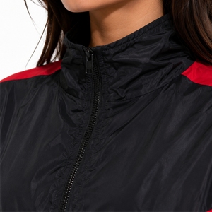 Women Custom Color Block Windbreaker <b>Jacket</b> Casual <b>Zip</b> <b>Up</b> Streetwear Outdoor OEM Manufacturer Everyday Wear <b>Jacket</b> For Women - Product Image 4