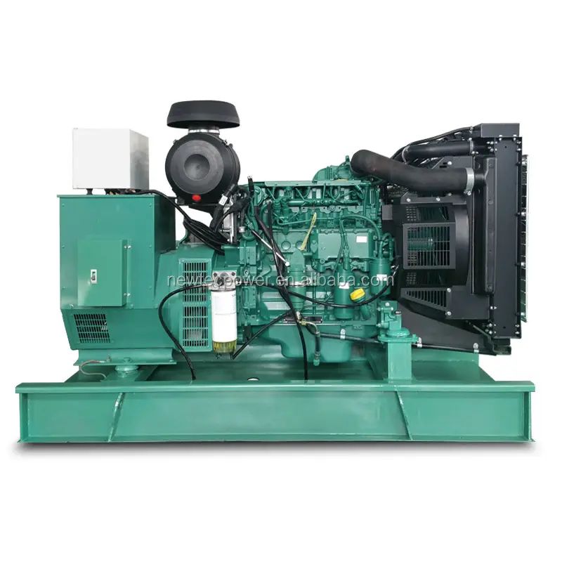 Voor Usa Open Type Volvo Diesel Generator 80kw Met Epa 100kva Genset