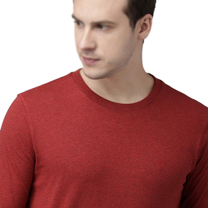 Camiseta de Manga Larga Personalizada con el Logotipo de tu Marca, 100% Algodón, Transpirable, Talla Grande, Lisa, Informal, para Hombre - Product Image 5
