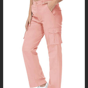 Pantalones Cargo Funcionales para Mujer, Cómodos, para Aventura, con Corte Holgado y Bolsillos Utilitarios, para Trabajo o Viaje, Servicio OEM - Product Image 4