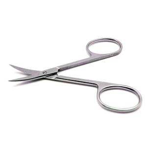 Tijeras manuales para iris con certificación CE, curvas y rectas, de acero inoxidable reutilizable, Super Cut T.C Insert, tijeras quirúrgicas de precisión. - Product Image 4