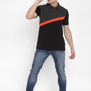 Polos de hombre de alta calidad con cuello vuelto y logotipo personalizado, diseño popular de fábrica, camiseta polo de estilo urbano para hombre - Product Image 5