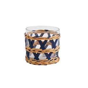Panier décoratif en verre et jacinthe d'eau pour accessoires de salle à manger et organisation élégante de la table - Product Image 2