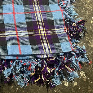 Suministros Personalizados de Fábrica, Tartán Escocés de Clan, Tartán Masónico de las Tierras Altas, Accesorio de Tartán, 16 oz, 100% Lana Acrílica - Product Image 3