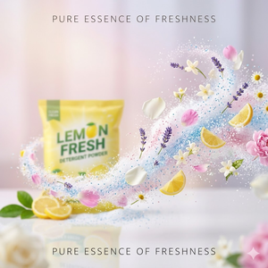 ผงซักฟอกสูตรสเปรย์ดรายกลิ่นเลมอน 2.5 กก. | ผงซักฟอกฟองเยอะ คุณภาพสูง ราคาถูก จำหน่ายส่งออกจำนวนมาก - Product Image 2