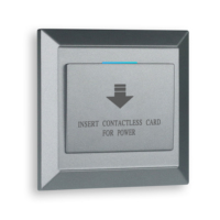 Interruptor de Ahorro de Energía Programable 220V 40A, Interruptor Inteligente para Hotel con Tarjeta de 13.56Mhz y Función de Control de Tiempo