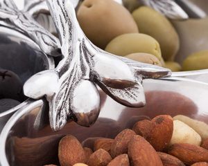 Bol décoratif en métal en forme de feuille, bol de service en forme de feuille, plateau en acier inoxydable en forme de feuille, plat en métal en forme de feuille, bol design en forme de feuille - Product Image 5