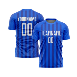 ซื้อเสื้อฟุตบอลผู้ชายแบบกำหนดเอง เสื้อฟุตบอลสโมสรพร้อมโลโก้แบบสั่งทำ เสื้อฟุตบอลแบบซับลิเมชั่น/เสื้อฟุตบอลดีไซน์ใหม่ - Product Image 3