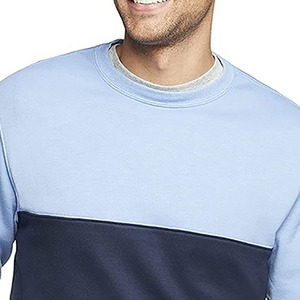 Sweat-shirt à col rond pour homme, coupe classique, tricoté, 100% coton, respirant, style décontracté, pour l'automne - Product Image 5