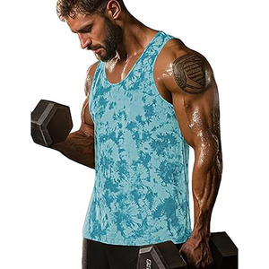 Camiseta sin mangas para correr para hombre – Camiseta de gimnasio de secado rápido – Chaleco deportivo transpirable para hacer ejercicio, entrenar y trotar - Product Image 1