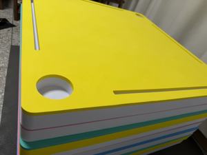 Plateau de <span class=keywords><strong>jeu</strong></span> flottant personnalisé en mousse EVA, étanche, pour Mahjong, cartes, dominos, jeux de société portables, accessoire pour fête au bord de la piscine - Product Image 6