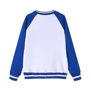 Sudadera de Cuello Redondo con Mangas Raglán Zeta Phi Beta, Bordado Chenille, Ropa de Hermandad Griega, Sudadera Unisex de Algodón Premium - Product Image 2