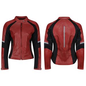 Chaqueta de Motociclista Unisex de Cuero Vacuno Premium Estampada, de Secado Rápido, para Todas las Estaciones, Personalizada - Product Image 2