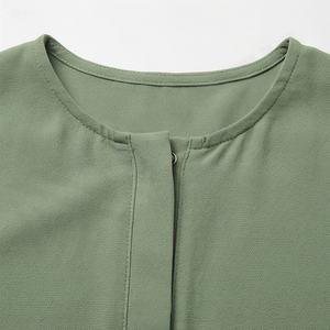 Traje plisado Abaya para damas, nuevo diseño, color personalizado para damas, ropa islámica modesta al por mayor, ropa de moda de alta calidad. - Product Image 4