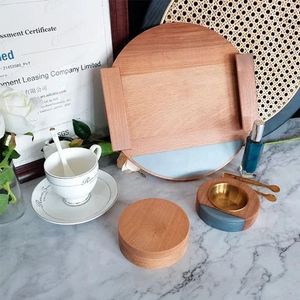 Brûleur d'encens exclusif en résine époxy et bois naturel, fait main, style classique islamique, pour Bakhoor, Oud et encens - Product Image 5