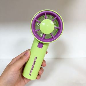 Ventilador de Mano Personalizado con Diseño de Dibujos Animados, Venta Directa de Fábrica, Alta Velocidad, 3 Velocidades, Batería de Litio de 500 mAh - Product Image 5