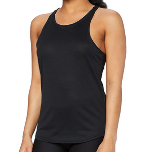 Latest Arrival Custom Women's Knitted Tank <b>Top</b> Breathable Quick Dry Gym Fitness Wear OEM Service Custom Colors/Sizes Front - Product Image 1