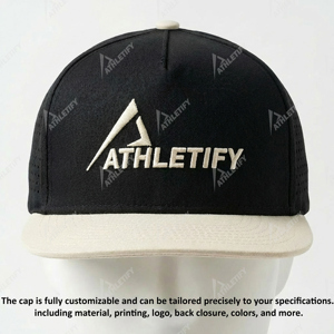 Gorra Deportiva de Béisbol Athletify, Personalizada con Corte Láser, de 5 Paneles, Ajustada, Transpirable, Unisex, para Correr - Product Image 2