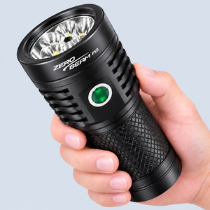 ไฟฉาย ZeroBeam F50 6-LED 17000 ลูเมน ชาร์จไฟได้ กันน้ำ IPX8 ระยะส่องไกล 560 เมตร รับประกัน 2 ปี เหมาะสำหรับงานกลางแจ้ง ค้นหา ใช้พอร์ต USB-C - Product Image 1